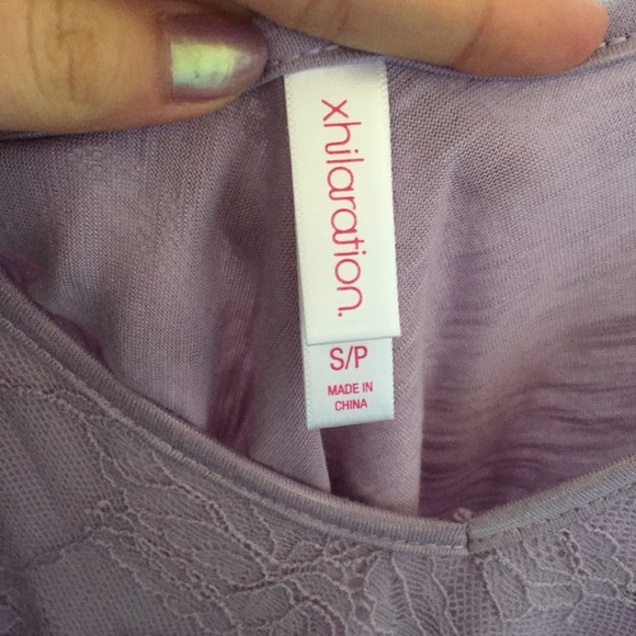 Purple Lace Tanktop - Picture 5 of 6